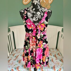 Bal Harbour size 14 floral swim dress